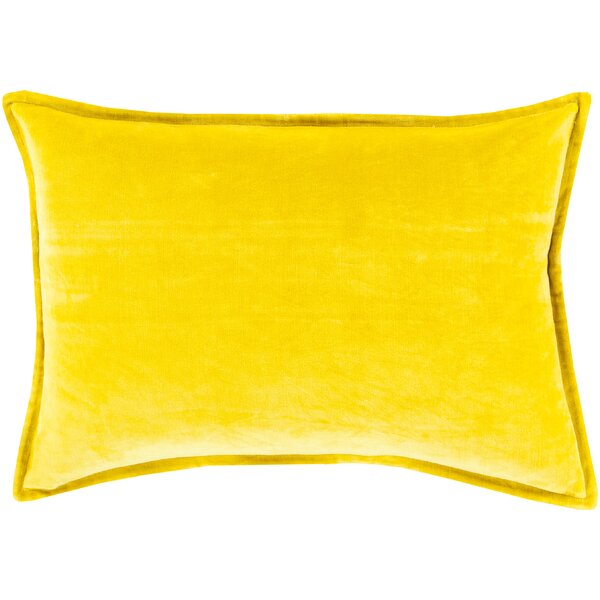 Yellow lumbar outlet pillows